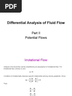 CH 6 Differential Analysis of Fluid Flow Part II