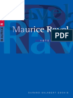 Ravel-maurice List of Works