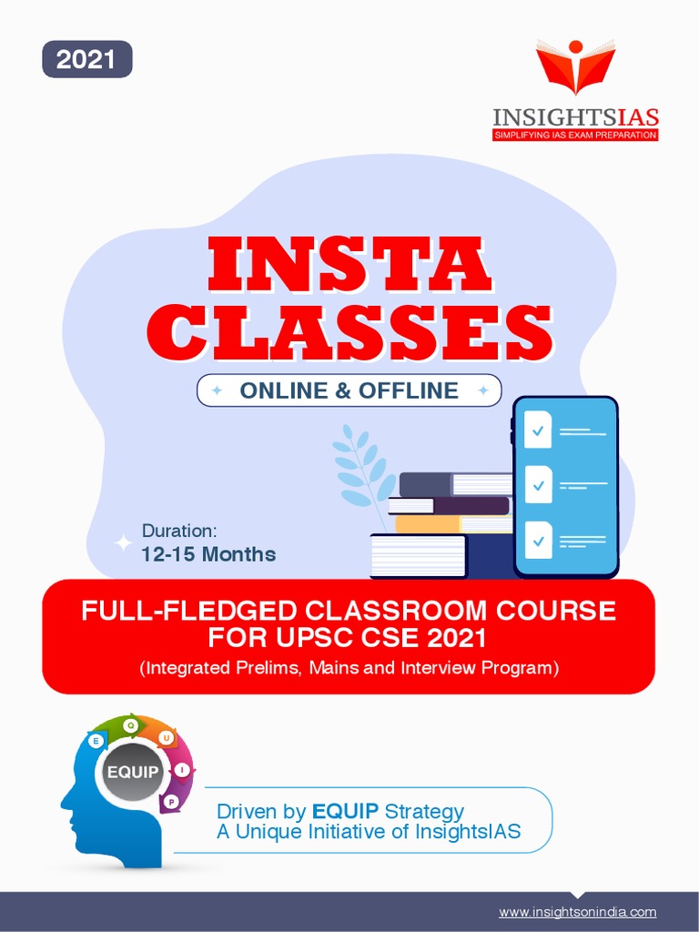 InsightsIAS Insta Classes Overview | PDF | Mentorship | Test (Assessment)