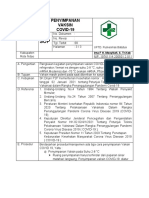 SOP Penyimpanan Vaksin COVID 19 Dikonversi