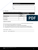 Assessment Task Cover Sheet - Assessment Task 2: Marcus Christopher Oxley