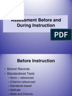 4a Assessment Before and During Instruction