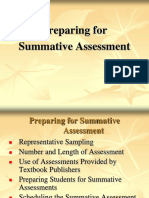8 Preparing Summative Assessment