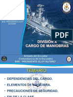 Division X - Maniobras Presentación Alfereces Alumnos