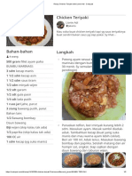 Resep Chicken Teriyaki Oleh Lionie Adi - Cookpad