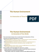 Intersection of Natural, Human and Built Worlds