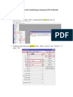 Cara Memblokir Situs Negatif Dengan Transparent DNS Di Mikrotik