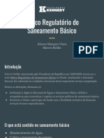 Marco Regulatório Do Saneamento Básico - Alisson Marques e Marcos Baldin