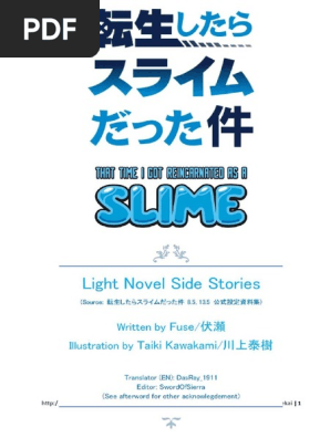 Fan Tl Drago Tensei Shitara Slime Ln Vol 8 5 13 5 Side Stories V2 Pdf