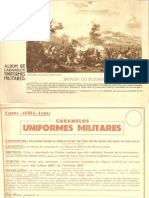 Album de Caramelos, Uniformes Militares 1940 (Fábrica Águia Lisboa)