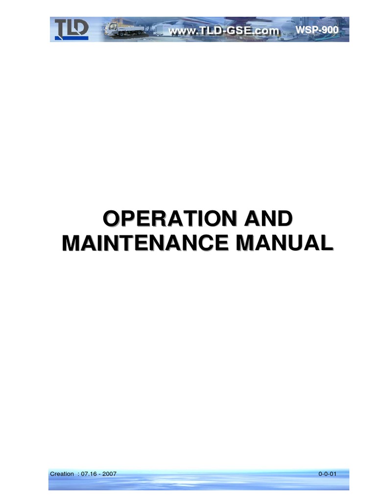 Wsp900 TLD Aug11 Water Truck | PDF | Engines | Websites
