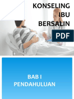 Konseling Ibu Bersalin