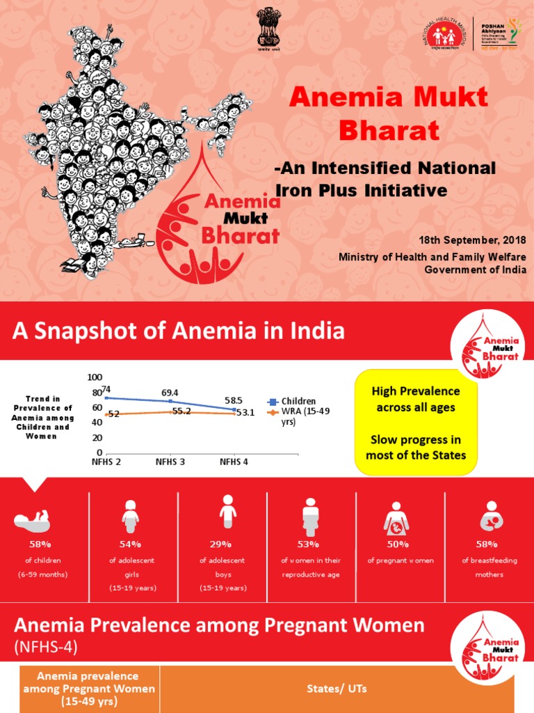 Anemia Mukt Bharat An Intensified National Iron Plus Initiative