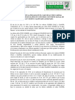 Preacuerdo Con La Fiscalía en El Caso de Acceso Carnal Violento A Mayor de 18 Años