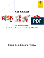 Slide Workshop Manrisk Risk Register