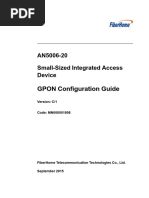 AN5006-20 Small-Sized Integrated Access Device GPON Configuration Guide (Version C)