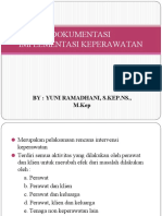 Dokumentasi Implementasi Keperawatan