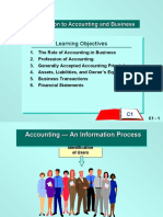 Introduction To Accounting and Business