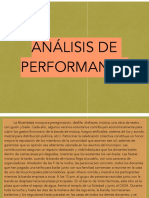 Análisis de Performance