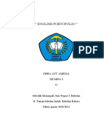 " English Portofolio ": Dhea Ayu Amelia Xii Mipa 2 11