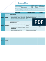 Lesson Plan Didactics 18 