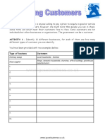 Market Segmentation Activity