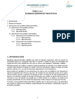 Tema 1.2.1 Desequilibrios Hidroelectroliticos