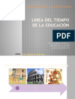 LINEA DEL TIEMPO EDUCACION
