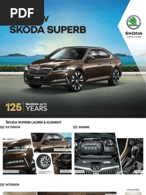 Superb Brochure | PDF | Trunk (Car) | Anti Lock Braking System