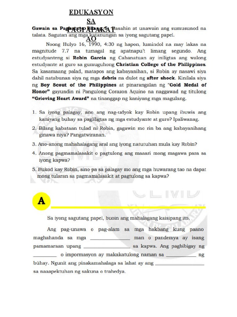 Performance Task q2 | PDF
