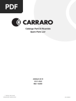 Catalogo Parti Di Ricambio: Spare Parts List