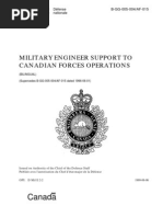 Military Engineering Support