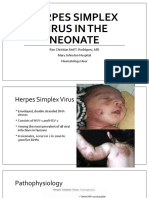 Herpes Simplex Virus in The Neonate