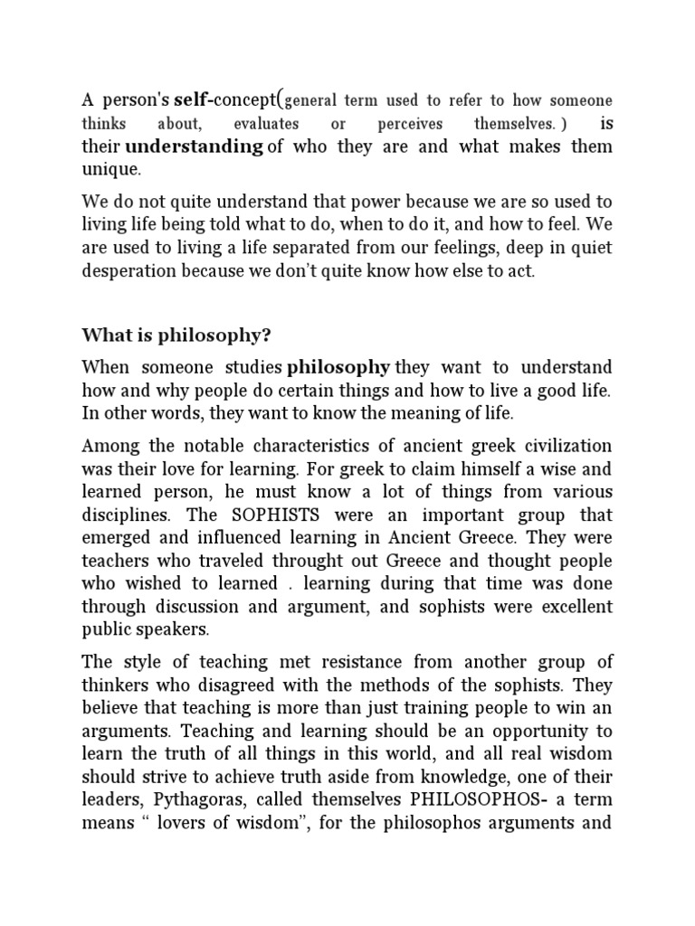 What Is Philosophy? | PDF | Soul | Reason