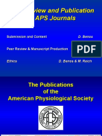 Peer Review and Publication in APS Journals