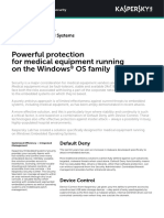 Kess Medical Equipment Datasheet