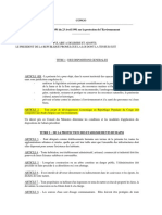 (.1) Loi N3-91 Sur La Protection de L'environnement