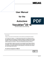 Vacuklav 23 B: Autoclave
