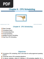 Chapter 6: CPU Scheduling: Silberschatz, Galvin and Gagne ©2013 Operating System Concepts - 9 Edition