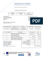 Etec Engineering Services Limited: Sales Invoice