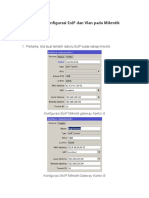 KONFIGURASI EOIP DAN VLAN MIKROTIK