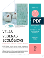 Velas Veganas Ecologicas