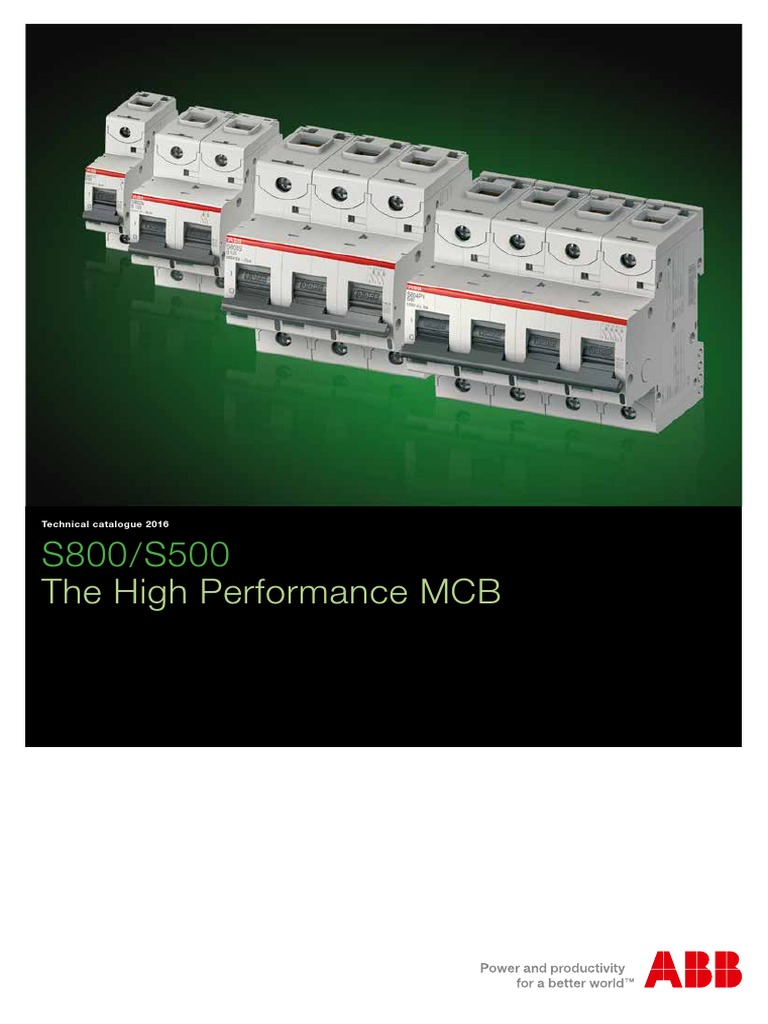 The High Performance MCB: Technical Catalogue 2016 | PDF | Alternating ...