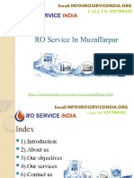 Service in Muzaffarpur - RO Water Purifier Service:9297-909192