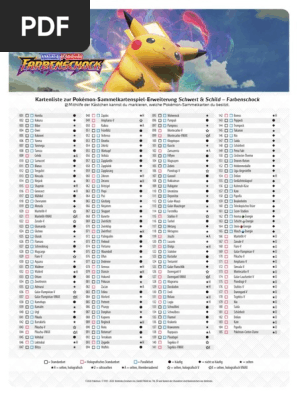 31++ Pokemon karten liste pdf