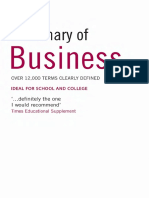 Dictionary of Business