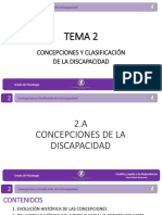 Tema 2 Clasificación de La Discapacidad