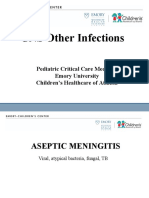 CNS Other Infections: Pediatric Critical Care Medicine Emory University Children's Healthcare of Atlanta