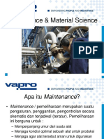 Maintenance Dan Material Science