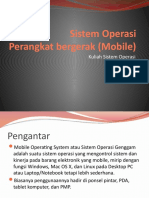 Sistem Operasi Perangkat Bergerak (Mobile)